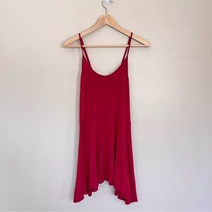 Cloud Chaser Flowy Sleeveless Red Dress Size Small